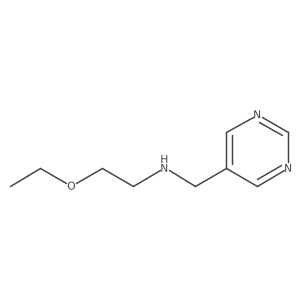 (2-Ethoxyethyl)(pyrimidin-5-ylmethyl)amine结构式