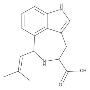 Clavicipitic acid, cis-(+)- Structure
