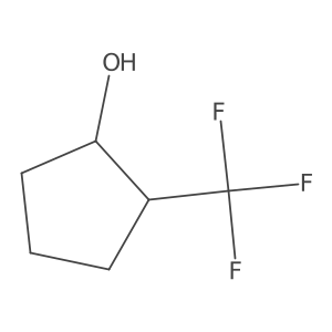 2-(Trifluoromethyl)cyclopentan-1-ol结构式