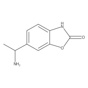6-[(1S)-1-aminoethyl]-2,3-dihydro-1,3-benzoxazol-2-one Structure