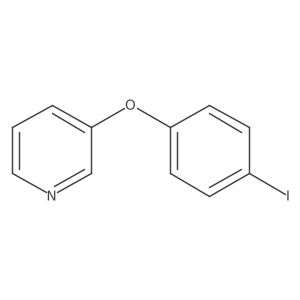 3-(4-Iodophenoxy)pyridine Structure