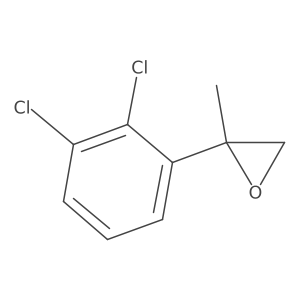 2-(2,3-Dichlorophenyl)-2-methyloxirane结构式