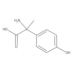 2-Amino-2-(4-hydroxyphenyl)propanoic acid结构式