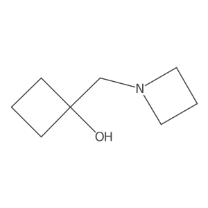 1-[(Azetidin-1-yl)methyl]cyclobutan-1-ol Structure