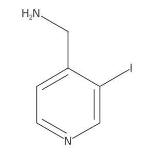 (3-Iodopyridin-4-yl)methanamine结构式