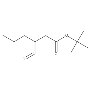 Tert-butyl 3-formylhexanoate结构式