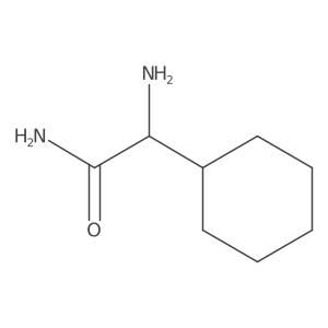 2-Amino-2-cyclohexylacetamide Structure