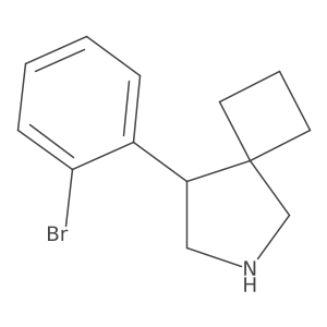 8-(2-Bromophenyl)-6-azaspiro[3.4]octane Structure