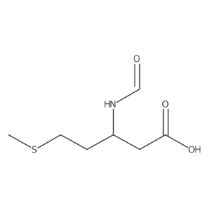 3-Formamido-5-(methylsulfanyl)pentanoic acid Structure
