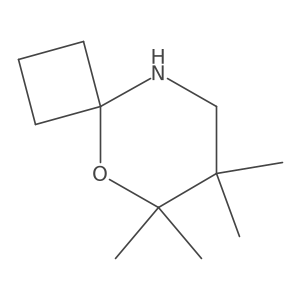 6,6,7,7-Tetramethyl-5-oxa-9-azaspiro[3.5]nonane Structure