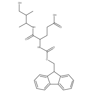 4-({[(9H-fluoren-9-yl)methoxy]carbonyl}amino)-4-[(4-hydroxy-3-methylbutan-2-yl)carbamoyl]butanoic acid Structure