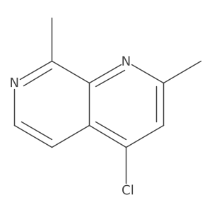 4-Chloro-2,8-dimethyl-1,7-naphthyridine Structure