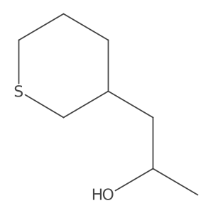 (2R)-1-(thian-3-yl)propan-2-ol Structure