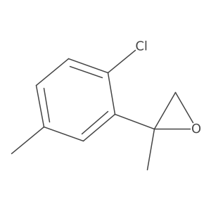 2-(2-Chloro-5-methylphenyl)-2-methyloxirane结构式