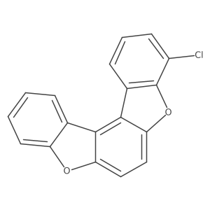 4-Chlorobenzo[1,2-b:4,3-b']bisbenzofuran结构式