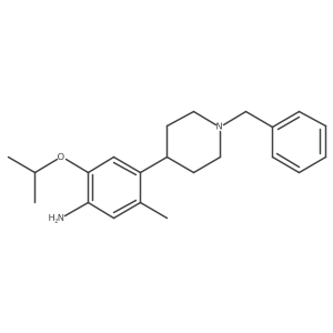 4-(1-Benzylpiperidin-4-yl)-2-isopropoxy-5-methylaniline Structure