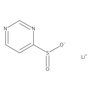 Lithiumpyrimidine-4-sulfinate结构式