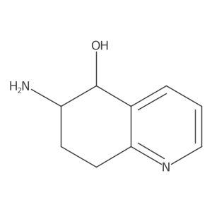 6-Amino-5,6,7,8-tetrahydro-5-quinolinol Structure