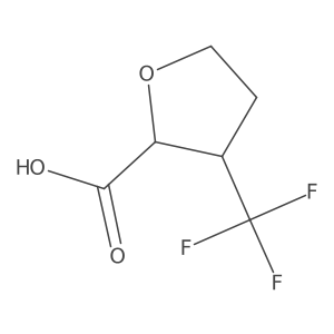 (2R,3R)-3-(Trifluoromethyl)oxolane-2-carboxylic acid结构式