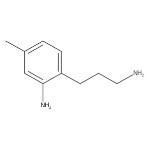 2-(3-Aminopropyl)-5-methylaniline结构式