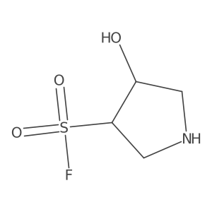 4-Hydroxypyrrolidine-3-sulfonyl fluoride Structure