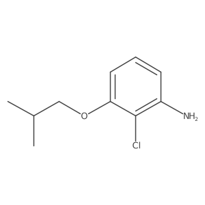 2-Chloro-3-isobutoxyaniline Structure