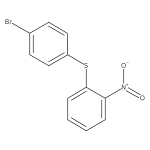 1-[(4-Bromophenyl)thio]-2-nitrobenzene Structure