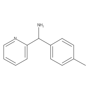 (4-Methylphenyl)(pyridin-2-yl)methanamine Structure