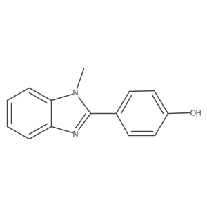 4-(1-Methyl-1H-benzo[d]imidazol-2-yl)phenol Structure