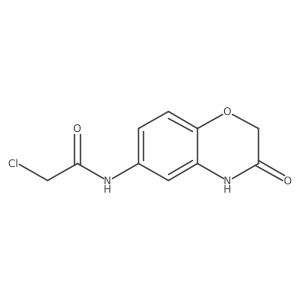 2-chloro-N-(3-oxo-3,4-dihydro-2H-1,4-benzoxazin-6-yl)acetamide Structure