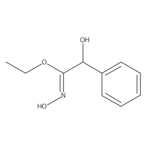 Ethyl N,I+/--dihydroxybenzeneethanimidate结构式