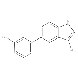 3-(3-amino-1H-indazol-5-yl)phenol Structure