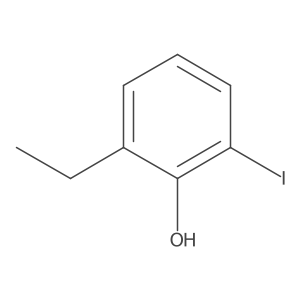 2-Ethyl-6-iodophenol结构式