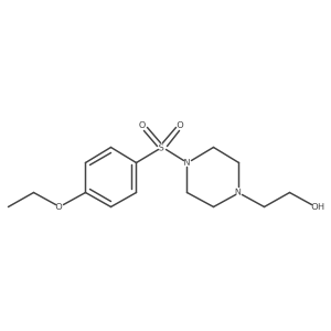 2-(4-((4-Ethoxyphenyl)sulfonyl)piperazin-1-yl)ethanol Structure