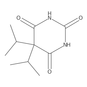 Barbituric acid,DI-ipr结构式