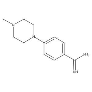 4-(4-Methylpiperazin-1-yl)benzimidamide Structure
