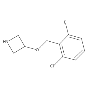 3-((2-Chloro-6-fluorobenzyl)oxy)azetidine Structure