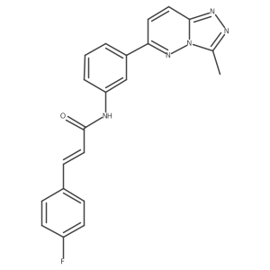 (E)-3-(4-fluorophenyl)-N-(3-(3-methyl-[1,2,4]triazolo[4,3-b]pyridazin-6-yl)phenyl)acrylamide Structure