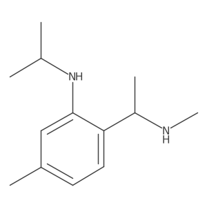 (I+/-S)-N,I+/-,4-Trimethyl-2-[(1-methylethyl)amino]benzenemethanamine Structure
