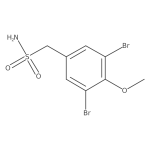 (3,5-Dibromo-4-methoxyphenyl)methanesulfonamide结构式