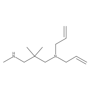 1,3-Propanediamine, N3,2,2-trimethyl-N1,N1-di-2-propen-1-yl-结构式