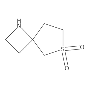 6-Thia-1-azaspiro[3.4]octane 6,6-dioxide Structure