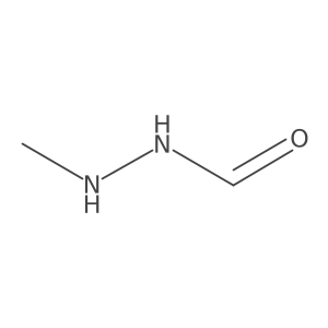 N'-methyl-N-formylhydrazine结构式