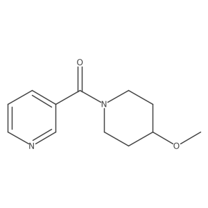 3-(4-Methoxypiperidine-1-carbonyl)pyridine Structure