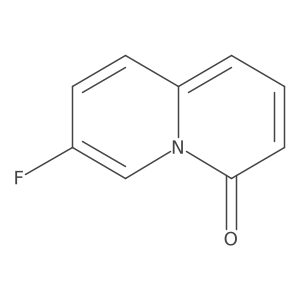7-Fluoro-4H-quinolizin-4-one Structure