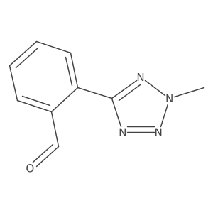 2-(2-Methyl-tetrazol-5-yl)-benzaldehyde结构式