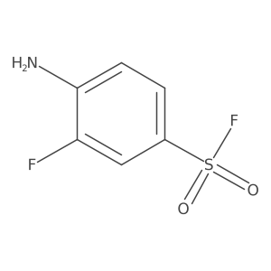 4-Amino-3-fluorobenzene-1-sulfonyl fluoride Structure