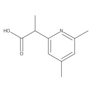 2-(4,6-Dimethylpyridin-2-yl)propanoic acid结构式