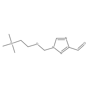 1-(2-Trimethylsilylethoxymethyl)-1,2,4-triazole-3-carbaldehyde Structure