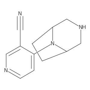 4-{3,8-Diazabicyclo[3.2.1]octan-8-yl}pyridine-3-carbonitrile Structure